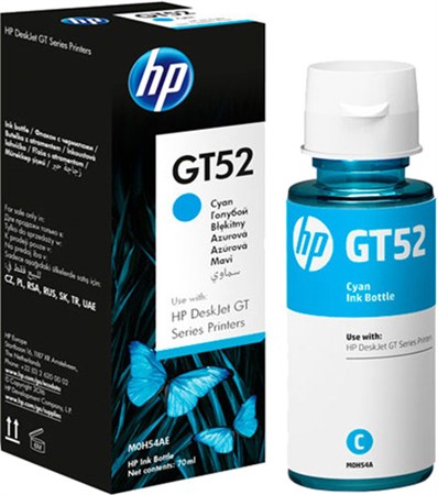 HP GT52 MAVİ ŞİŞE KARTUŞ 