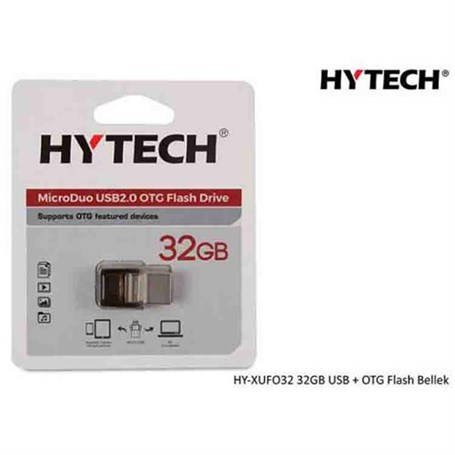 HYTECH HY-XUFO32 32GB USB + OTG Flash Bellek