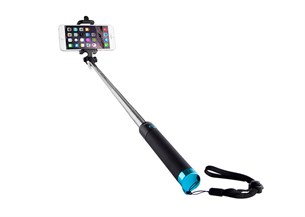 Addison AD-S32 Kablolu Siyah/Mavi Selfie Çekim Çub