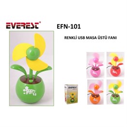 Everest EFN-101 Karışık Renkli Usb Fan