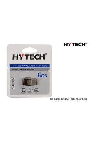 HYTECH HY-XUFO 8GB USB+MICRO OTG FLASH BELLEK
