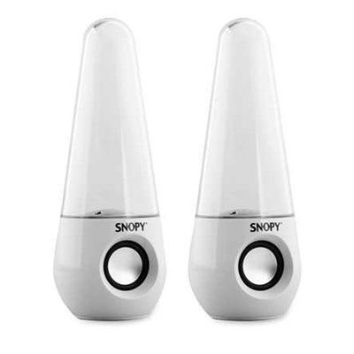 Snopy SN-170S 2.0 Beyaz Water Dance Speaker