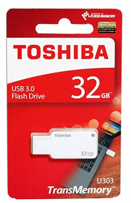 Toshiba Akatsuki 32GB USB3.0 THN-U303W0320E4 Beyaz
