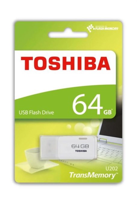Toshiba Hayabusa 64GB USB3.0 THN-U301W0640E4 Beyaz